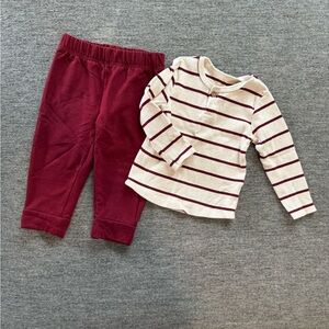 Toddler jogger set perfect for fall!